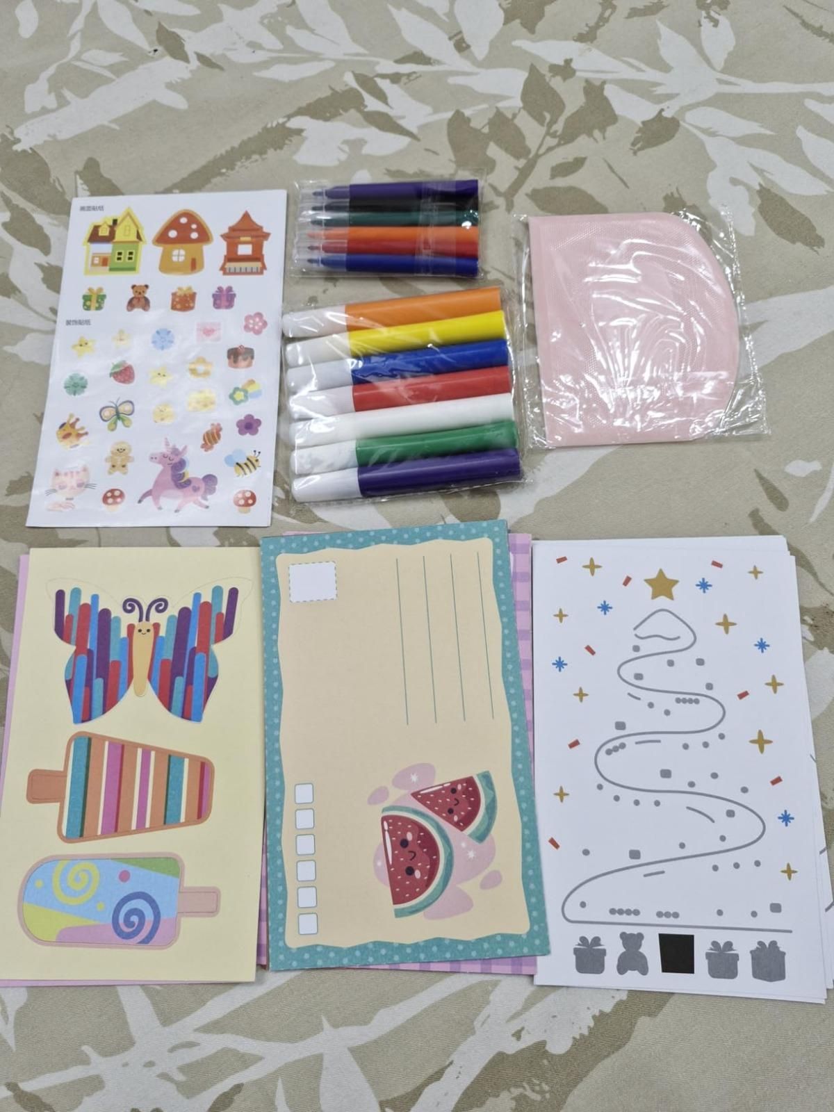 Rainbow Scratch Painting Set